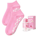 ALUROICE Silicone Moisturizing Socks with Foot Cream – 2-in-1 Dry Feet Care