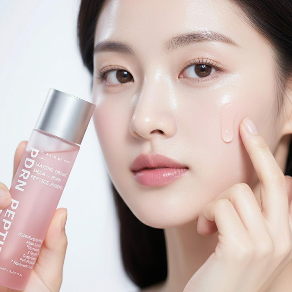 Always Be Pure Marine Origin Mela-PDRN Peptide Essence – Skin Renewal Serum with Salmon DNA & Niacinamide (150ml)