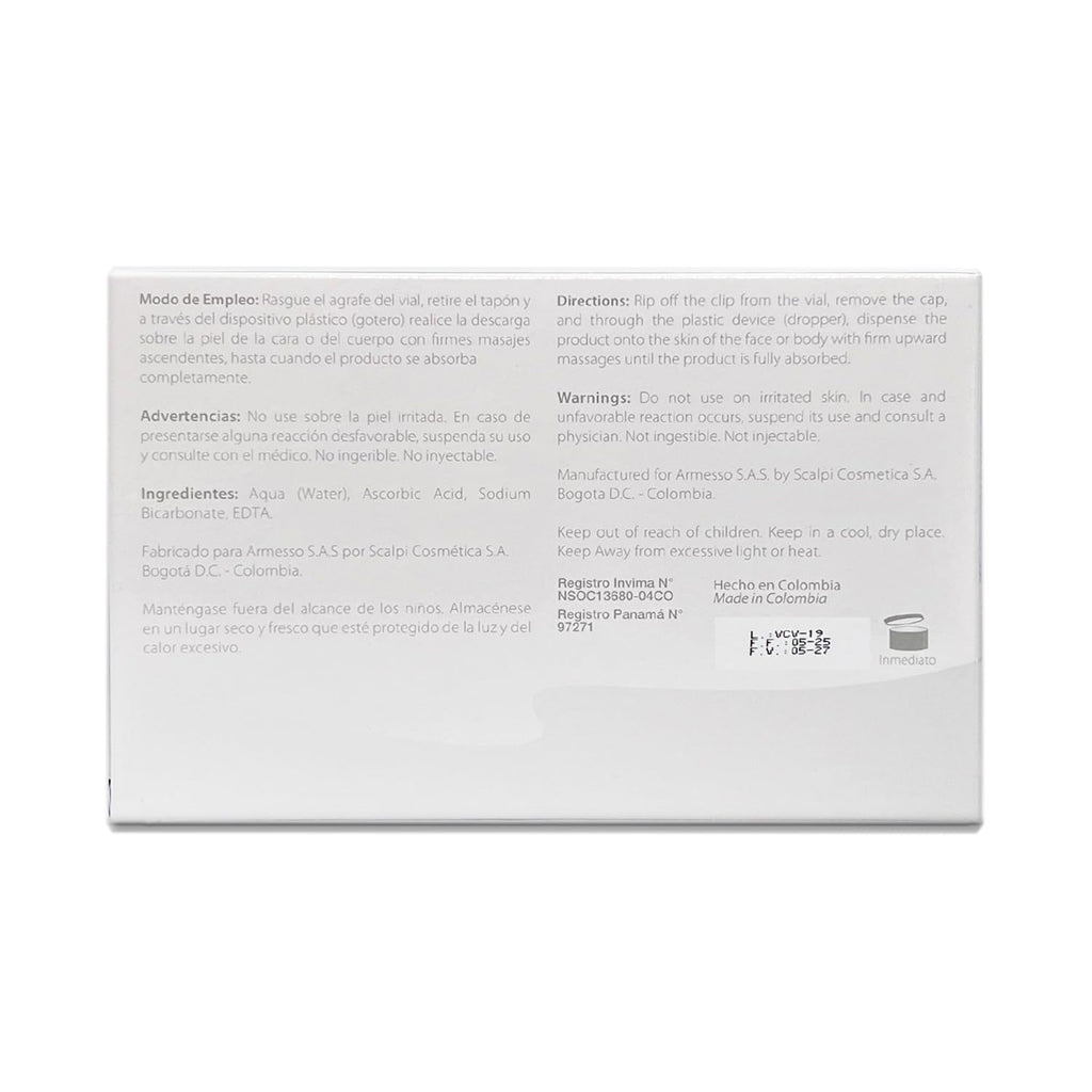 AM Armesso Vitamin C 20% Serum – Brightening & Antioxidant, 5x10ml (Professional Use Only)
