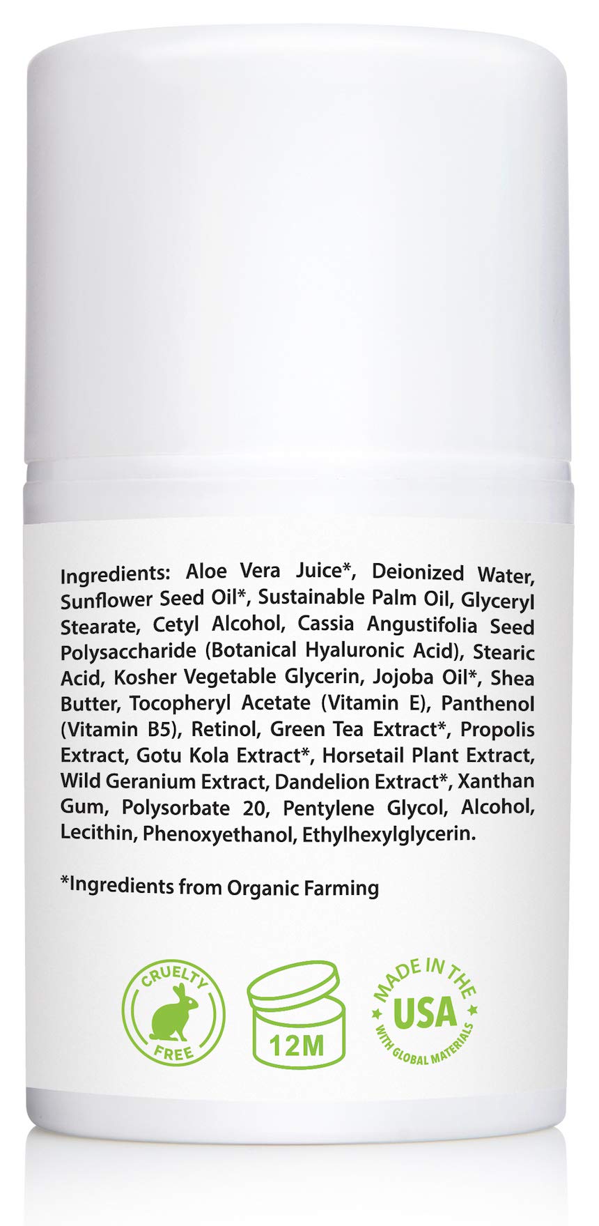 Amara Beauty Retinol Cream 2.5% with Hyaluronic Acid & Vitamins E & B5 – 1.7 oz Each (Pack of 2)