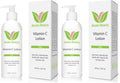 Amara Beauty Vitamin C Face & Body Lotion 15% | Shea Butter & Jojoba Oil | 8 oz (Pack of 2)