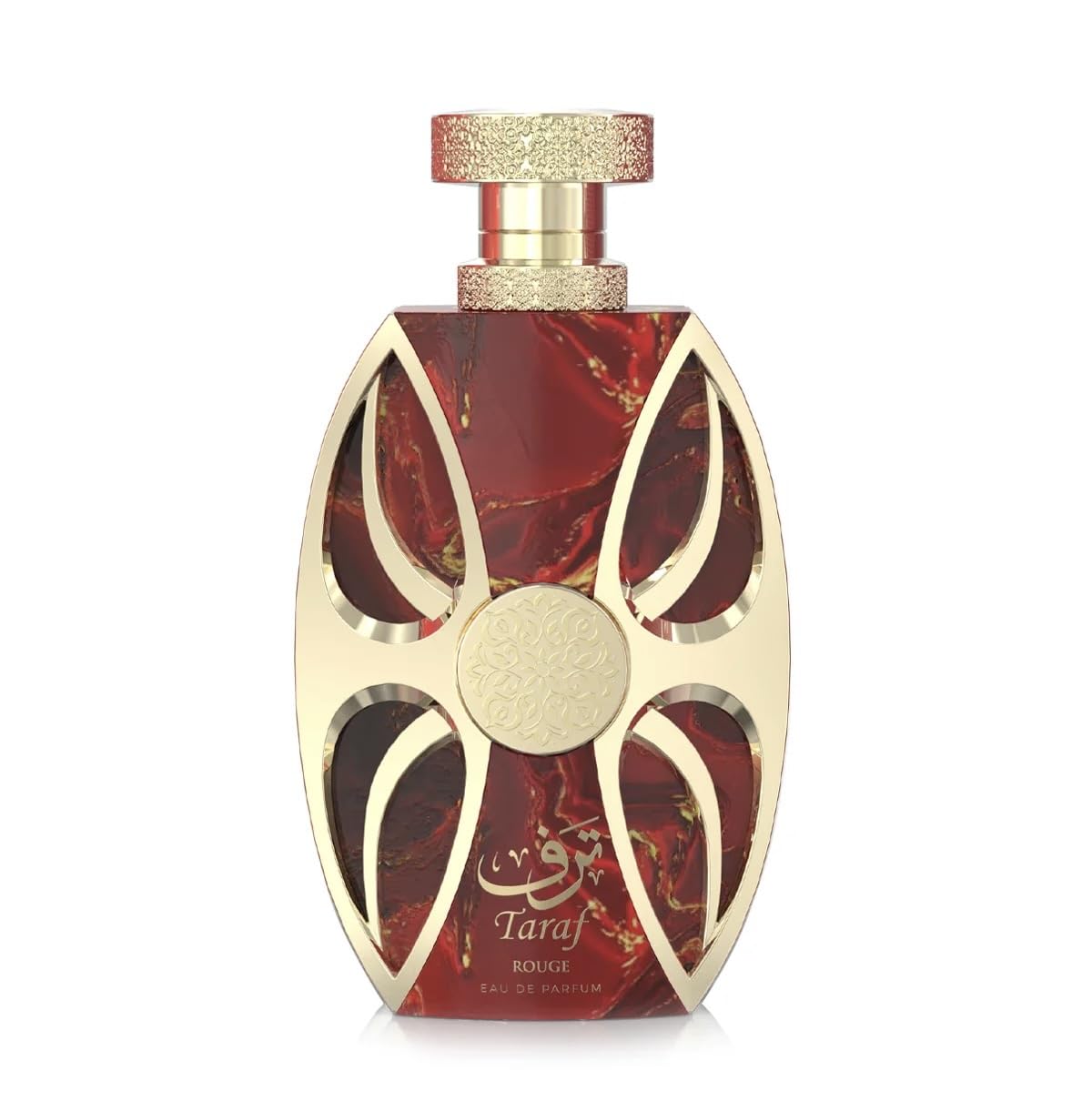 AMARAN PARFUMS Taraf Rouge Eau de Parfum – Unisex Arabian Fragrance, Dubai Crafted, 3.4 oz