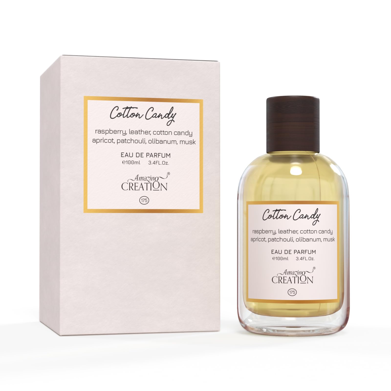 Amazing Creation Cotton Candy Eau De Parfum – Unisex 3.4 fl oz / 100 ml