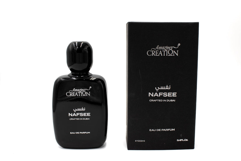 Amazing Creation Nafsee Eau de Parfum for Men – Woody Floral Aromatic 100ml