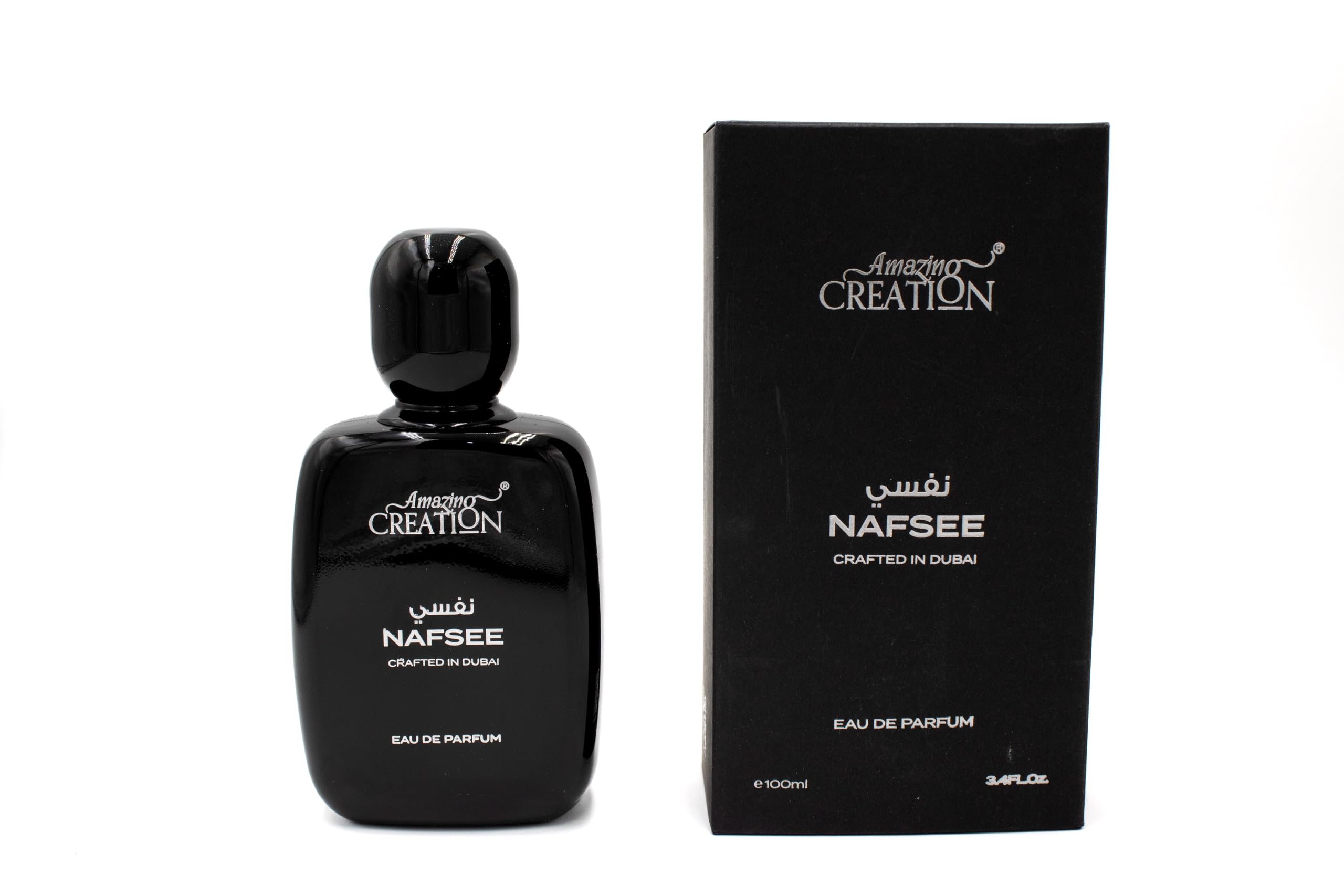 Amazing Creation Nafsee Eau de Parfum for Men – Woody Floral Aromatic 100ml