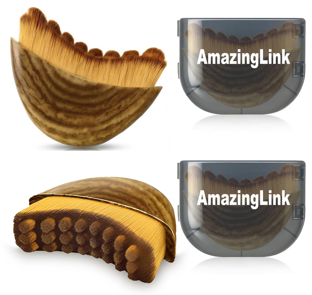 AmazingLink 2-Piece Lymphatic Contour Face Brush – Sculpt & Drainage, Anti-Puffiness (2-Pack)