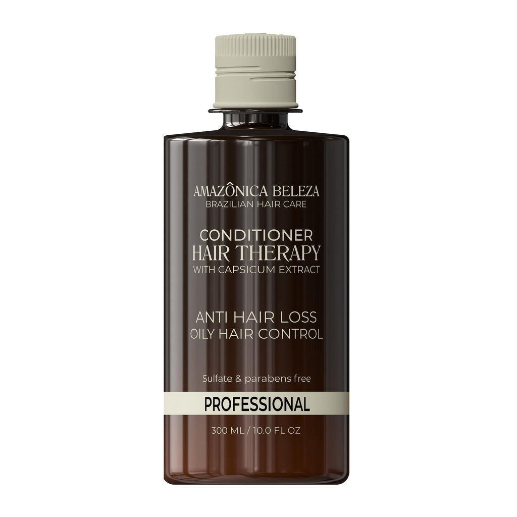 AMAZÓNICA BELEZA AMABELLE Hair Therapy Kit – Shampoo, Conditioner & Hair Mask (300ml) | Oil Control, Hair Strength, Growth Support