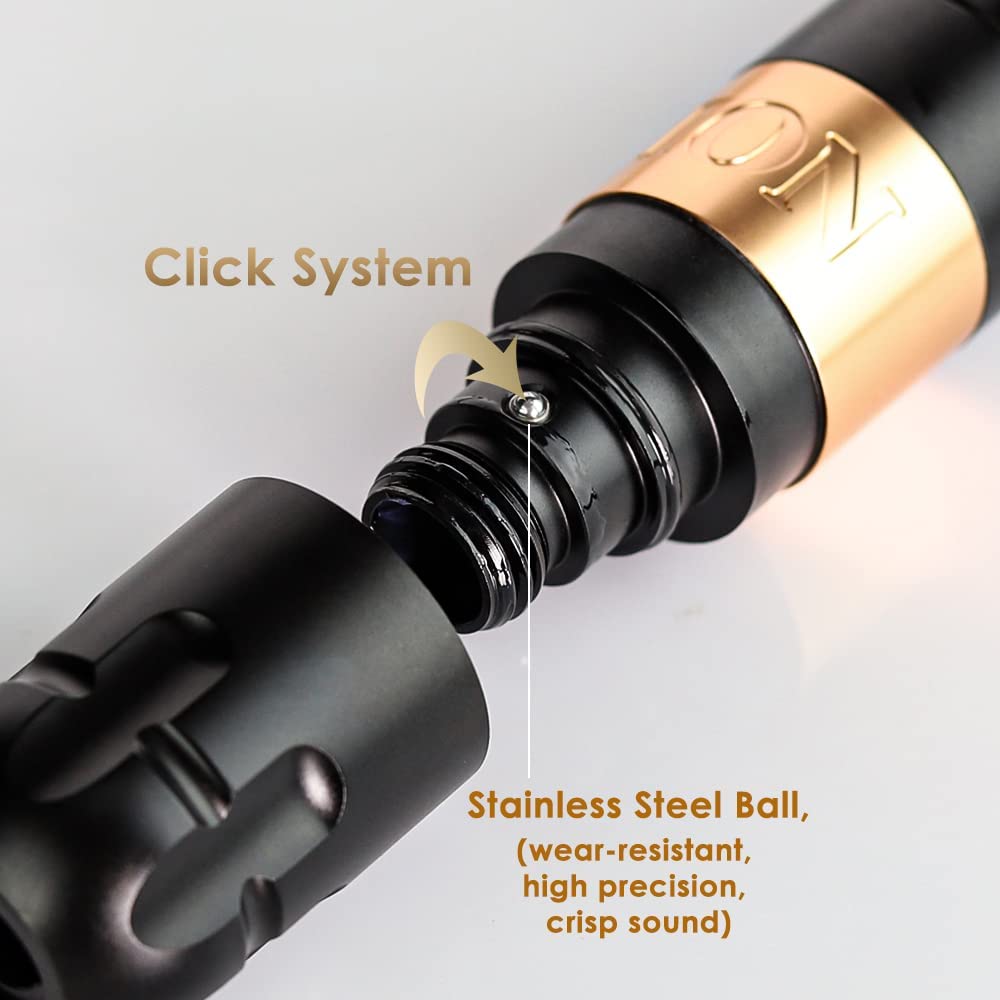 Ambition Soldier Rotary Battery Pen Tattoo Machine | 2400mAh Wireless Power & Coreless Motor