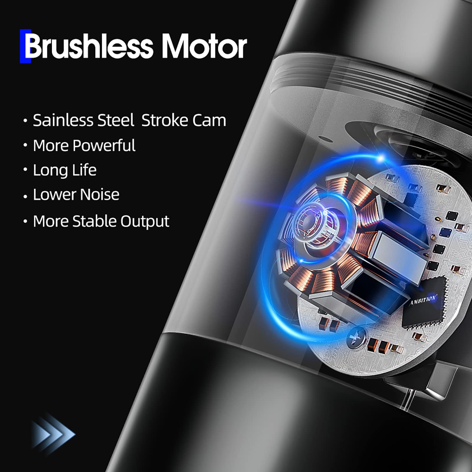 Ambition Torped Tattoo Kit | Rotary Machine, 2400mAh Power Supply + 40 Cartridges