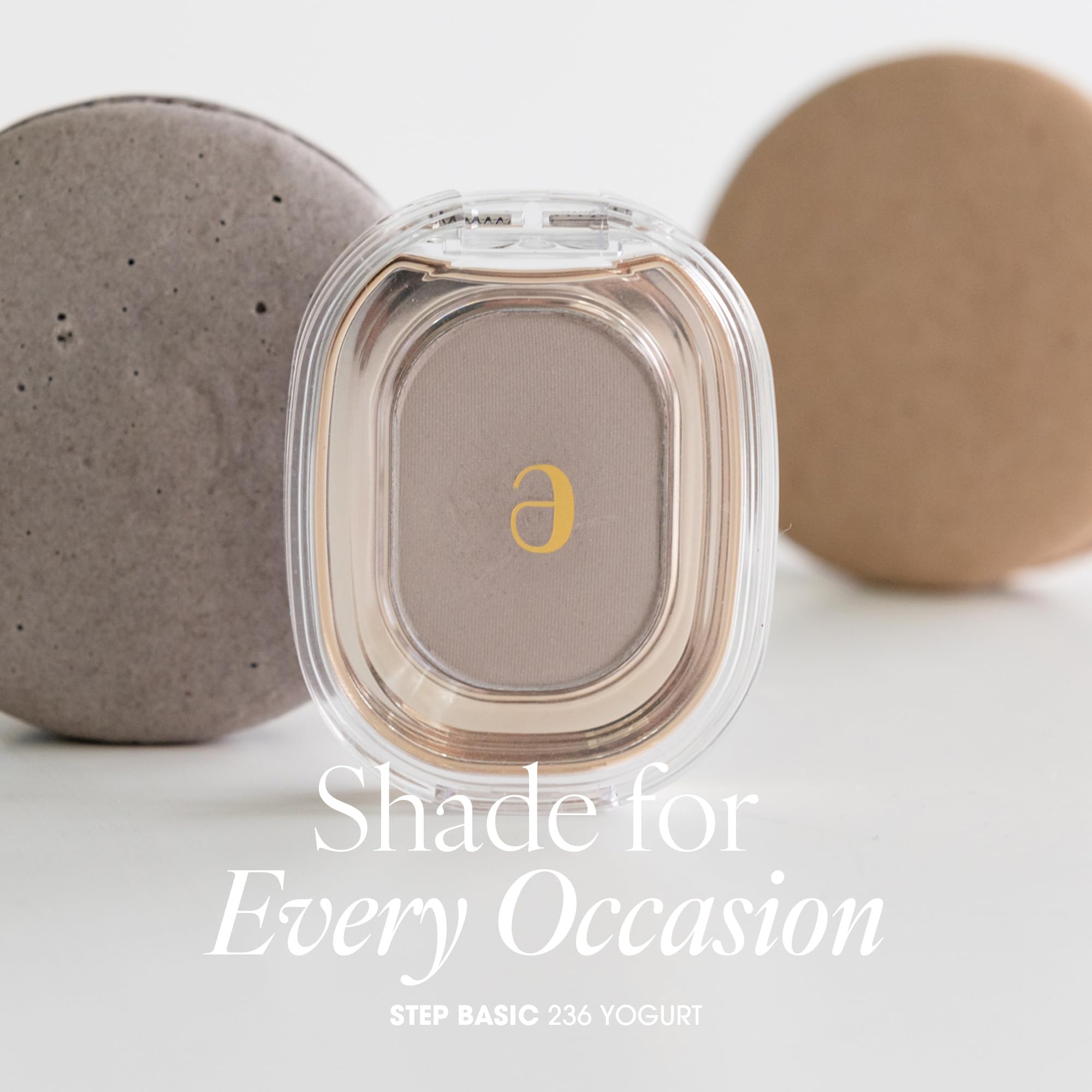 AmeliSeoul STEP BASIC 236 YOGURT Longwear Eyeshadow Single – High Pigment, Crease-Free