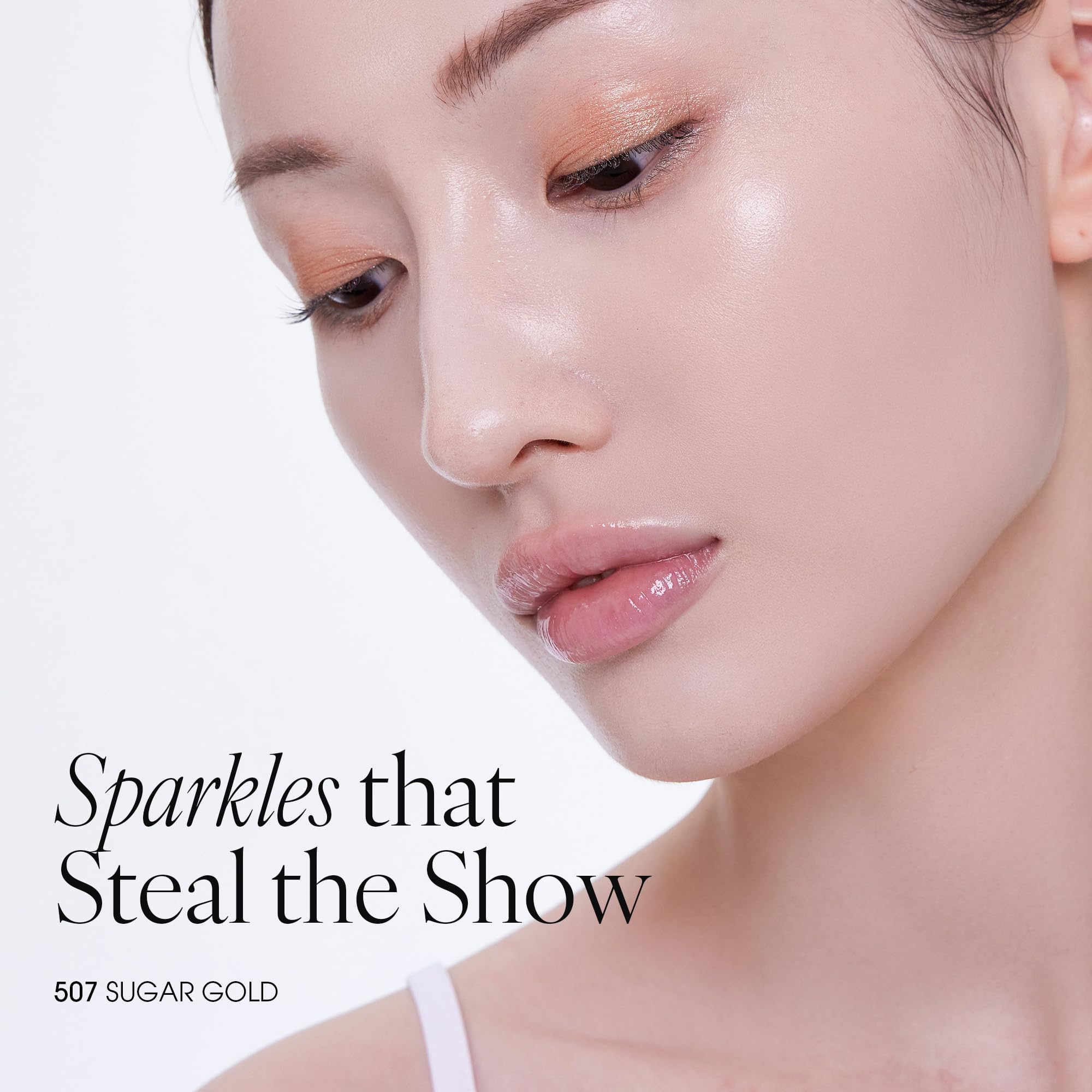 AmeliSeoul SPARKLE SPOT 507 Sugar Gold — High Shine Glitter for Eyes & Face