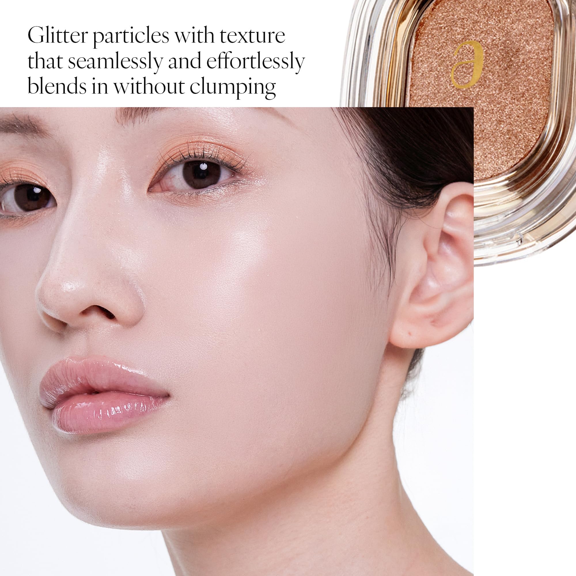 AmeliSeoul SPARKLE SPOT 507 Sugar Gold — High Shine Glitter for Eyes & Face