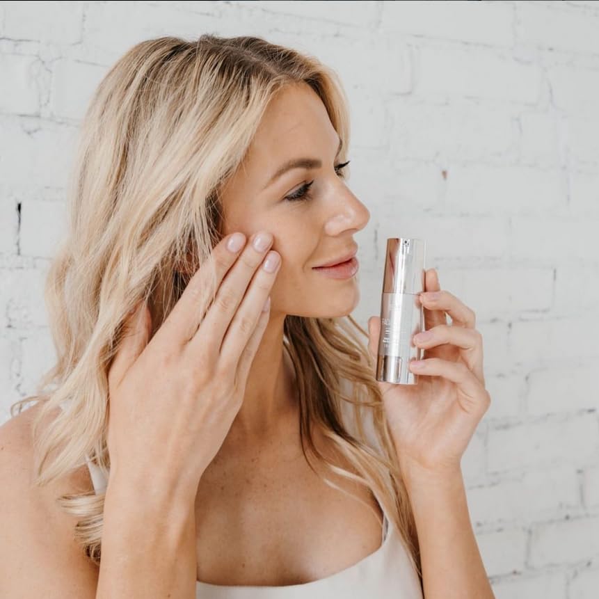 American Biotech Labs Silver Biotics Facial Serum Gel | 20 PPM SilverSol + 2% Hyaluronic Acid | 1 fl oz