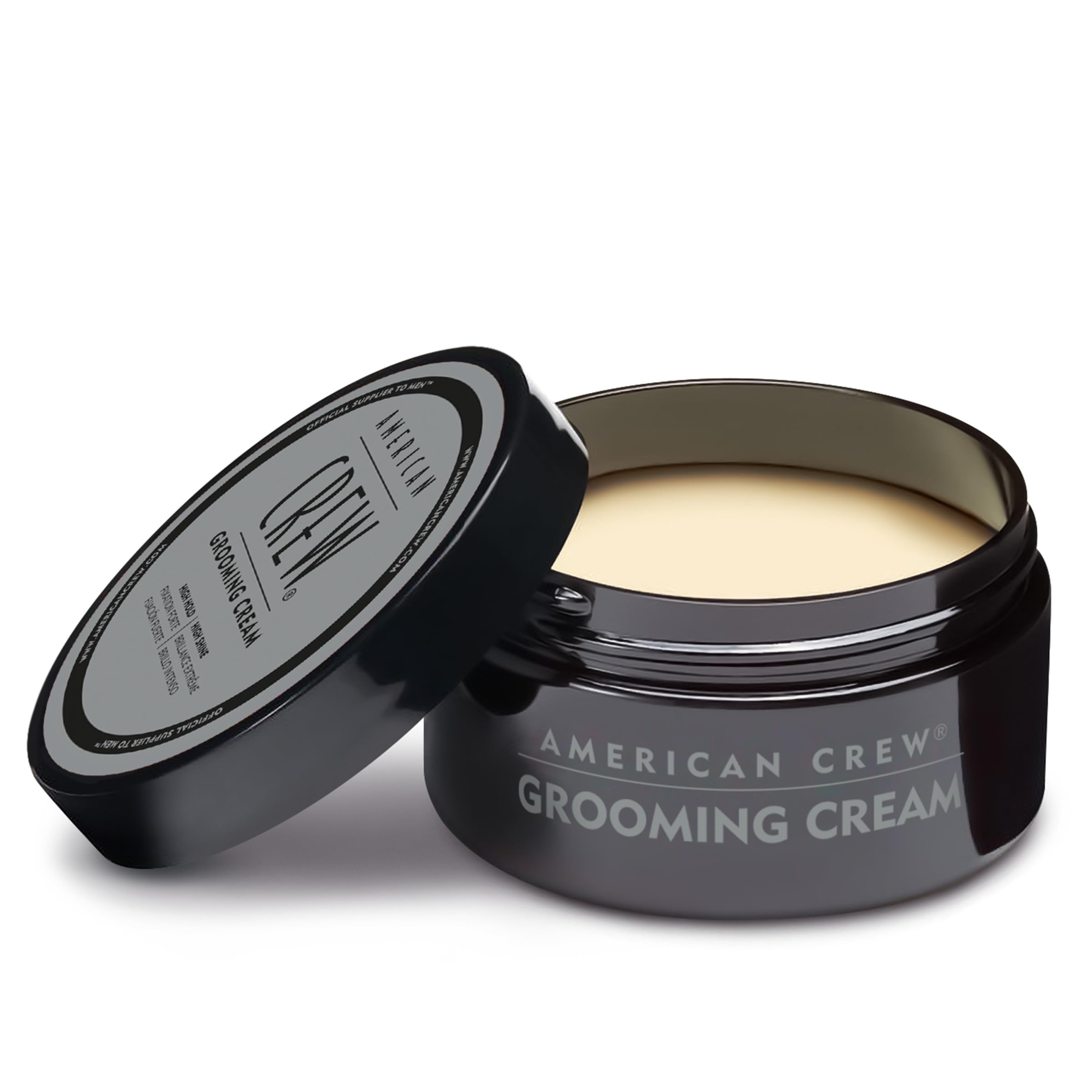American Crew Grooming Cream – High Hold & High Shine Styling Cream (3 oz)