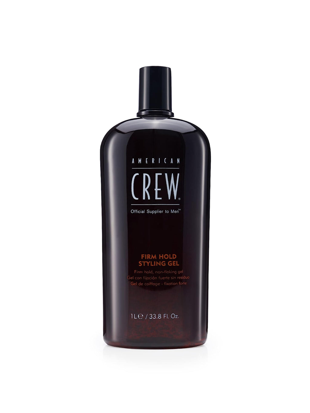 American Crew Men's Hair Gel – Firm Hold, High Shine, 33.8 oz