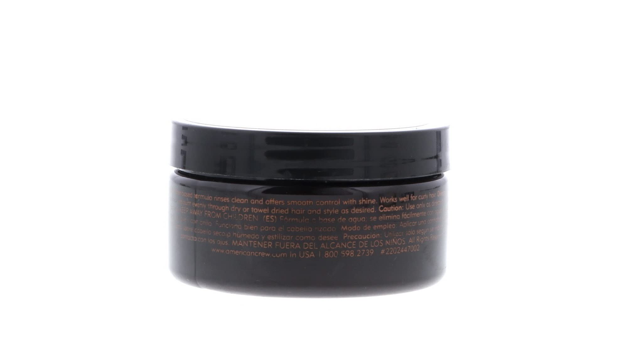 American Crew Men's Hair Pomade — Medium Hold, High Shine, 3 oz (Pack of 2)
