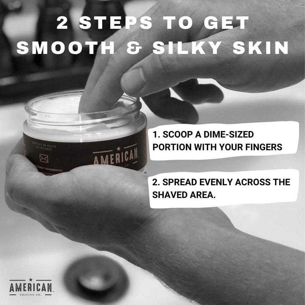 American Shaving Co. After Shave Balm – Sandalwood Scent, 4 oz