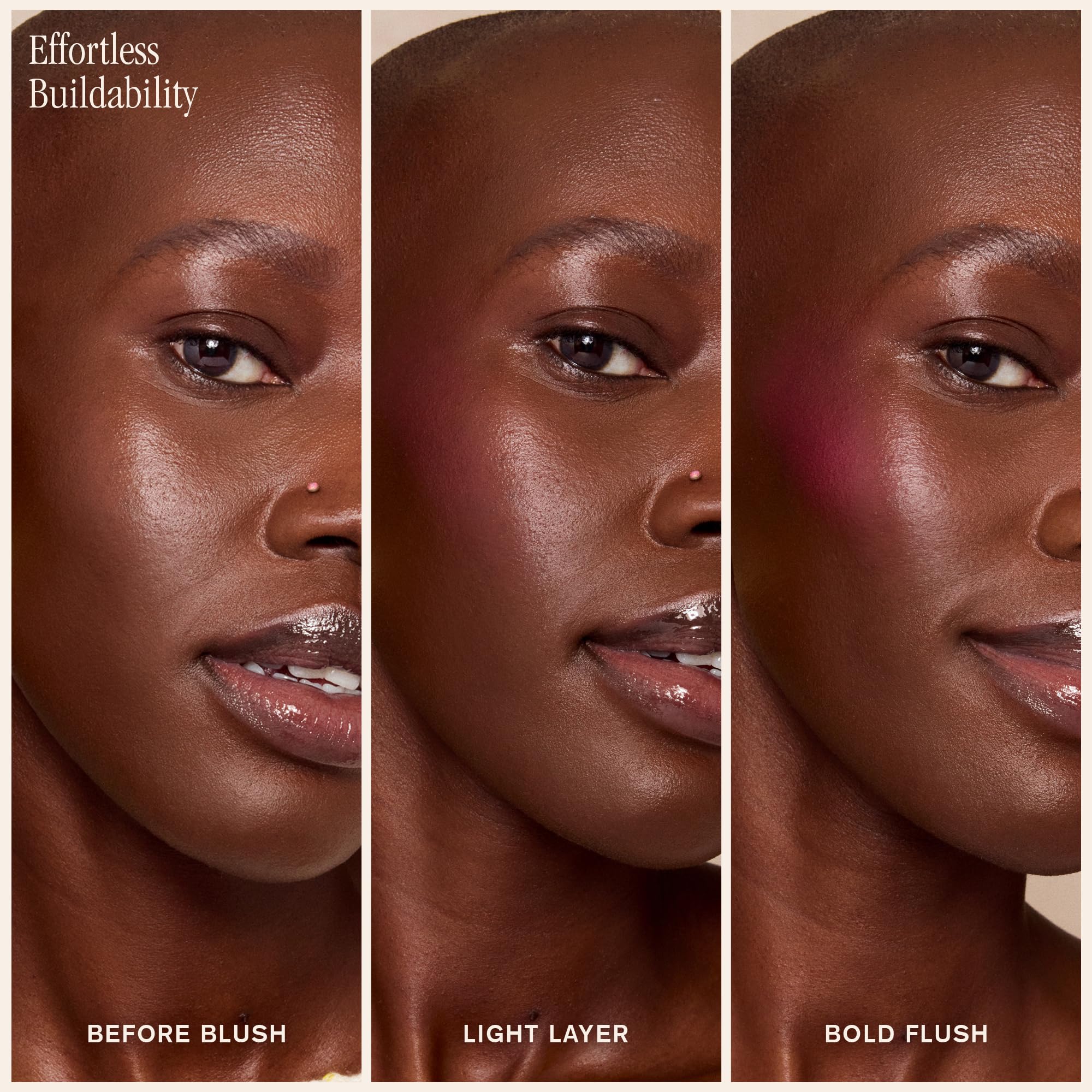 Ami Colé Desert Date Cream Multistick (Pink Sel) – Lip & Cheek Color, Vegan, Cruelty-Free
