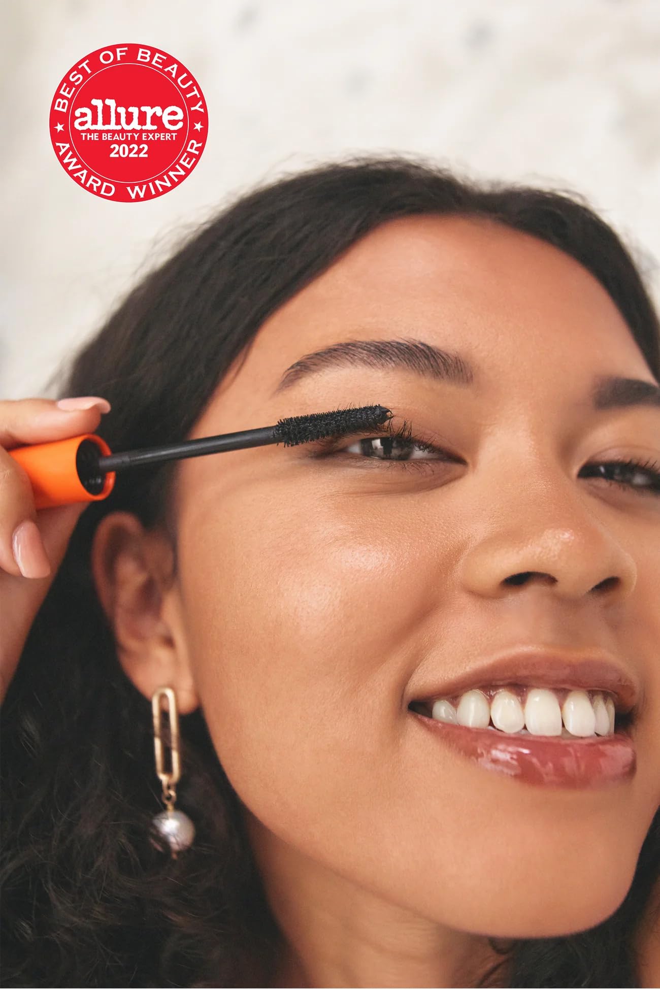 AMI COLÉ Lash-Amplifying Mascara (Rich Black), 0.30 oz – Buildable, No-Clump Formula
