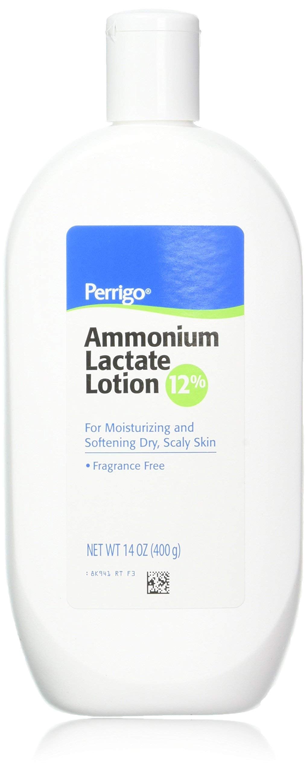 Ammonium Lactate Lotion 12% C-P, Fliptop – 400 g / 14 oz | Unscented Moisturizer for Dry Skin
