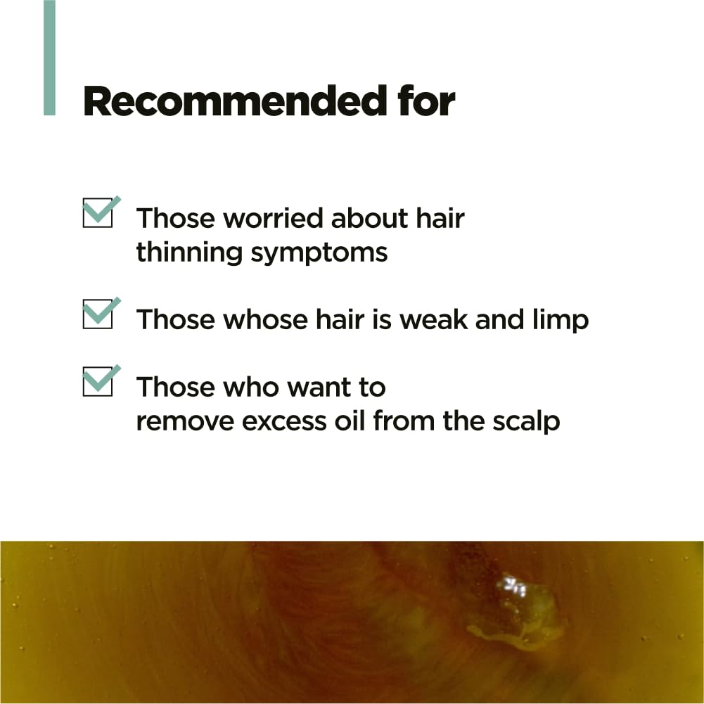 AMOS PROFESSIONAL Green Tea Shampoo Refresh for Thinning Hair | Korean No.1 Salon Brand for Oily Scalp, Deep Cleanse & Volume – 16.9 fl oz