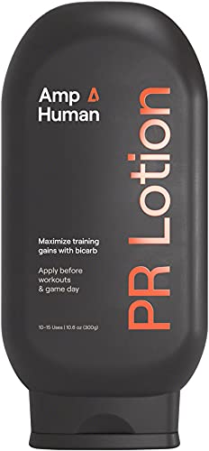 Amp Human PR Lotion – Skin-Delivered Sodium Bicarbonate for Performance & Recovery | 300 g | Informed Sport Certified