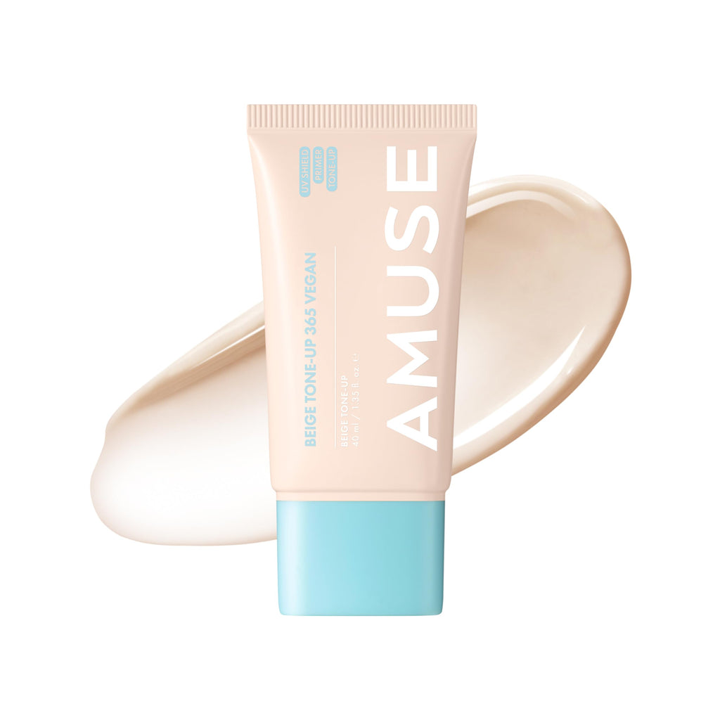 Amuse SEOUL 365 Vegan Beige Tone Up Cream – All-Day Natural Glow & 24-Hour Tone Preservation