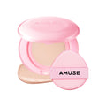 Amuse SEOUL Dew Power Vegan Cushion Foundation (01 PURE) – Dewy Glow, Long-Lasting Coverage, Clean Beauty