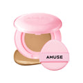 Amuse SEOUL Dew Power Vegan Cushion Foundation (04 TAN) – Dewy Glow, Long-Lasting Coverage, Clean Beauty