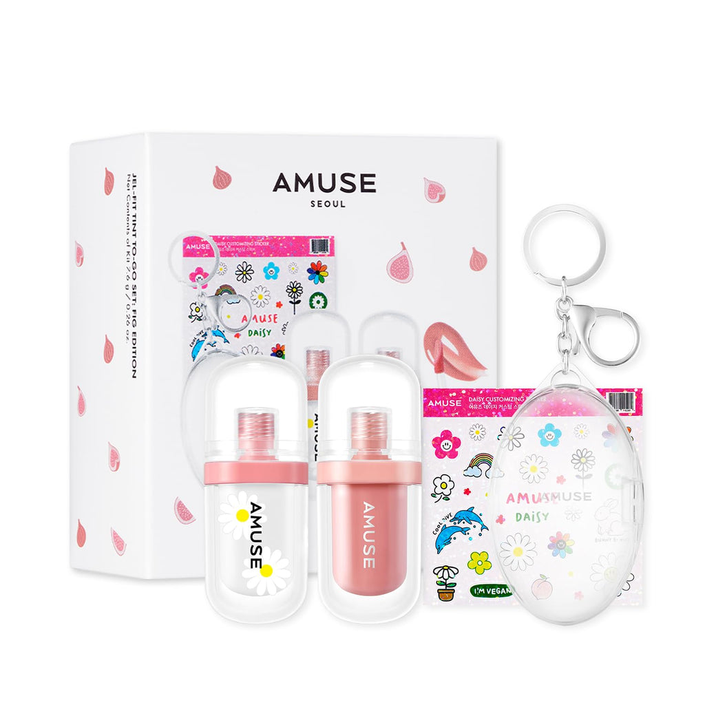 Amuse SEOUL Jel-Fit Tint Fig Edition – Hydrating Lip Oil Tint