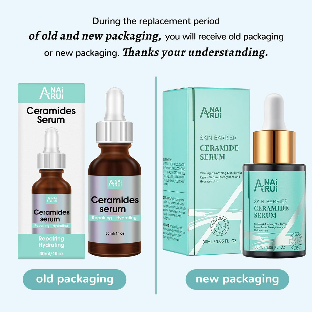 ANAI RUI Ceramide Face Serum – Hydrating Barrier Repair & Smoothing