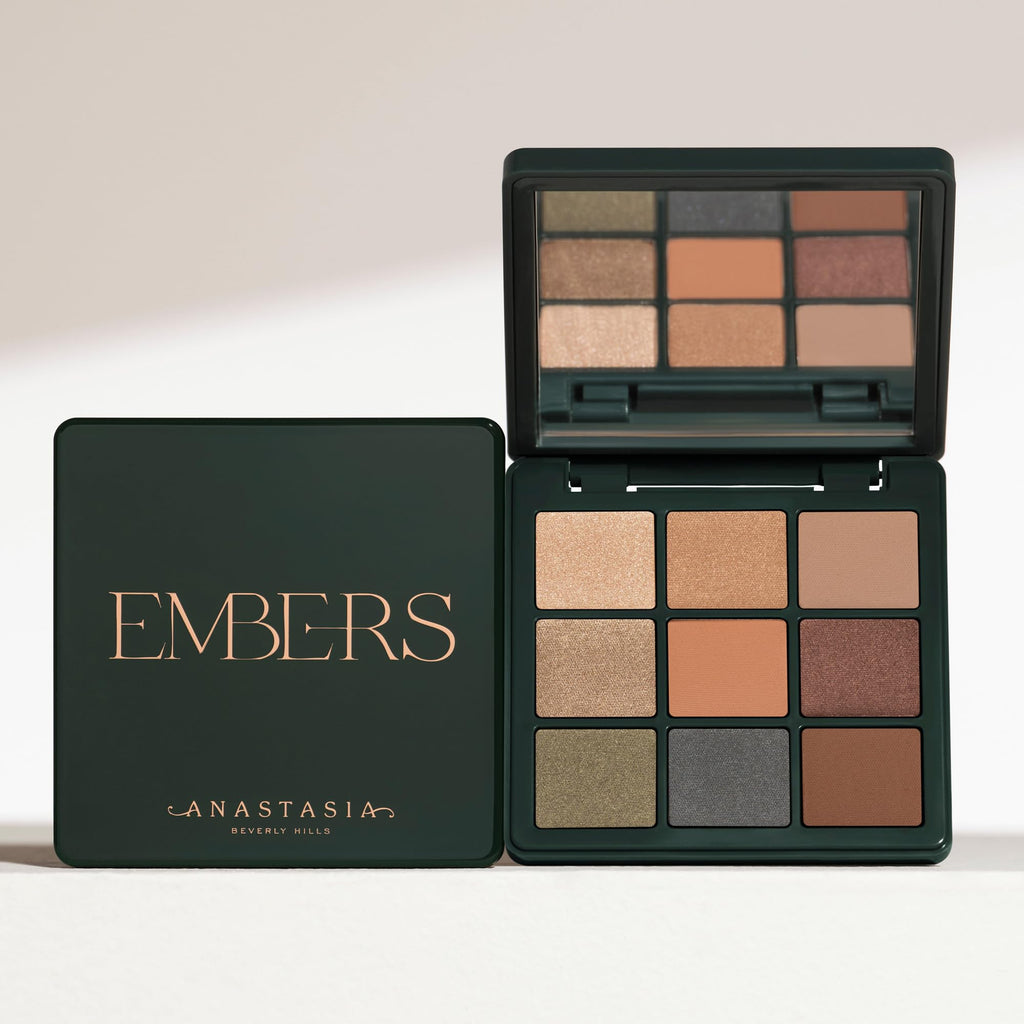Anastasia Beverly Hills Mini Embers Eyeshadow Palette – 9 Warm Tones