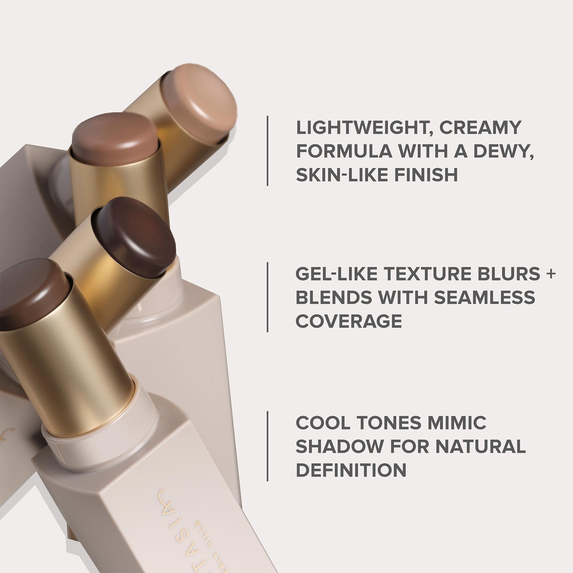 Anastasia Beverly Hills Smooth Blur Contour Stick – Core Shadow | Cool-Toned Gel-Cream Definition