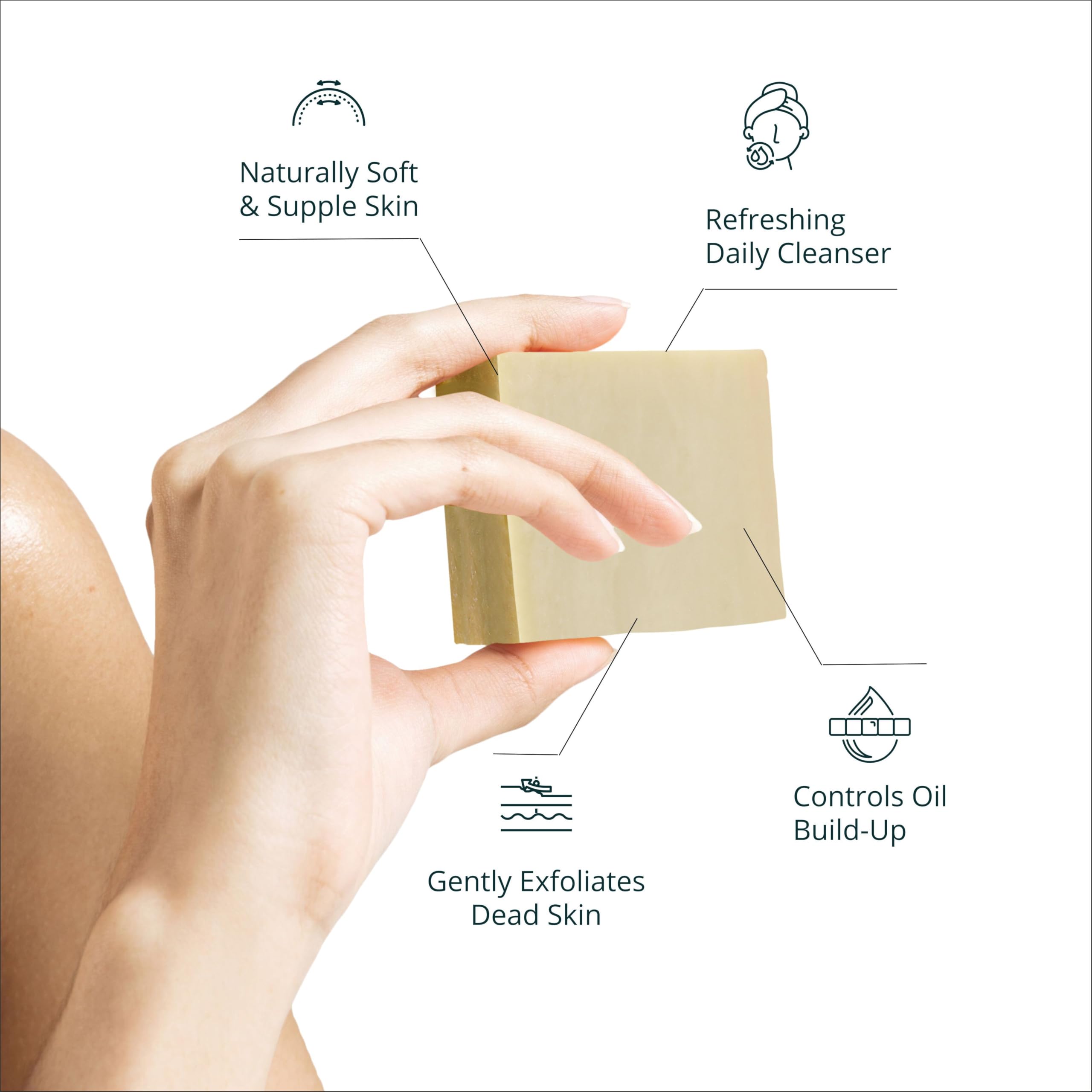 AnatoliaDaphne Natural Goat Milk Soap Bars | Handmade Moisturizing Bar Soap & Body Wash for Sensitive Skin | 12 Pack (4.5 oz Each)