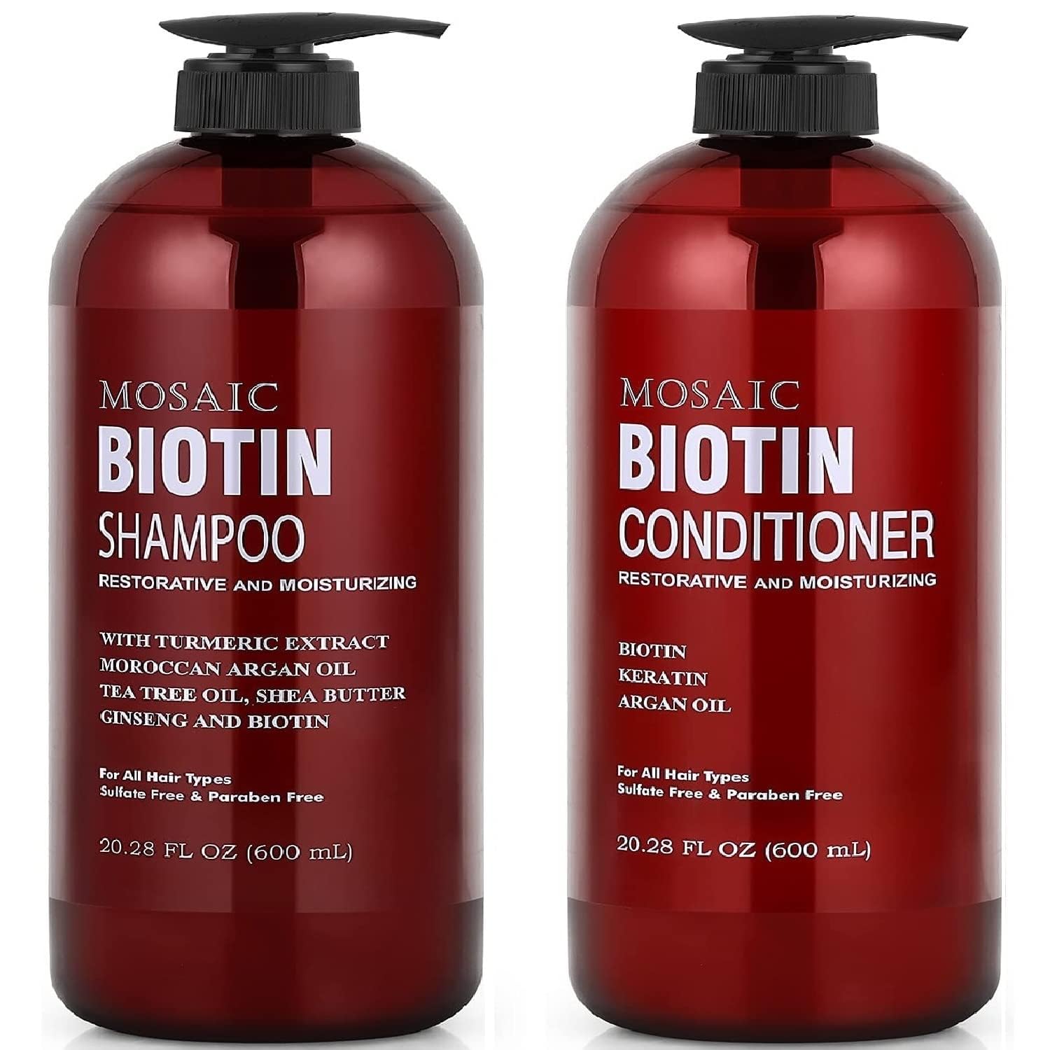 AnatoliaDaphne Biotin Shampoo & Conditioner Set – Hair Growth Support