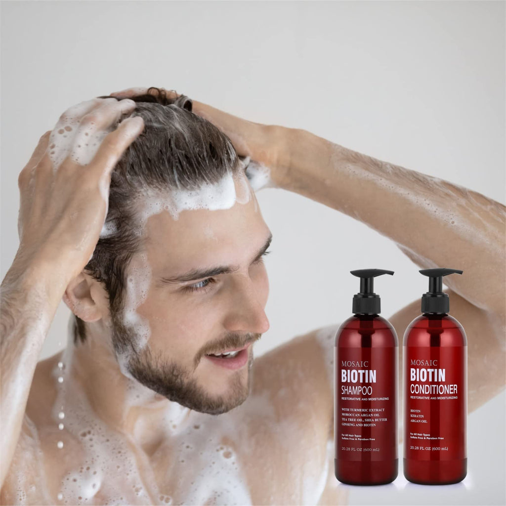 AnatoliaDaphne Biotin Shampoo & Conditioner Set – Hair Growth Support