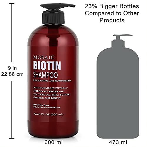 AnatoliaDaphne Biotin Volumizing Shampoo & Conditioner Set for Thinning Hair