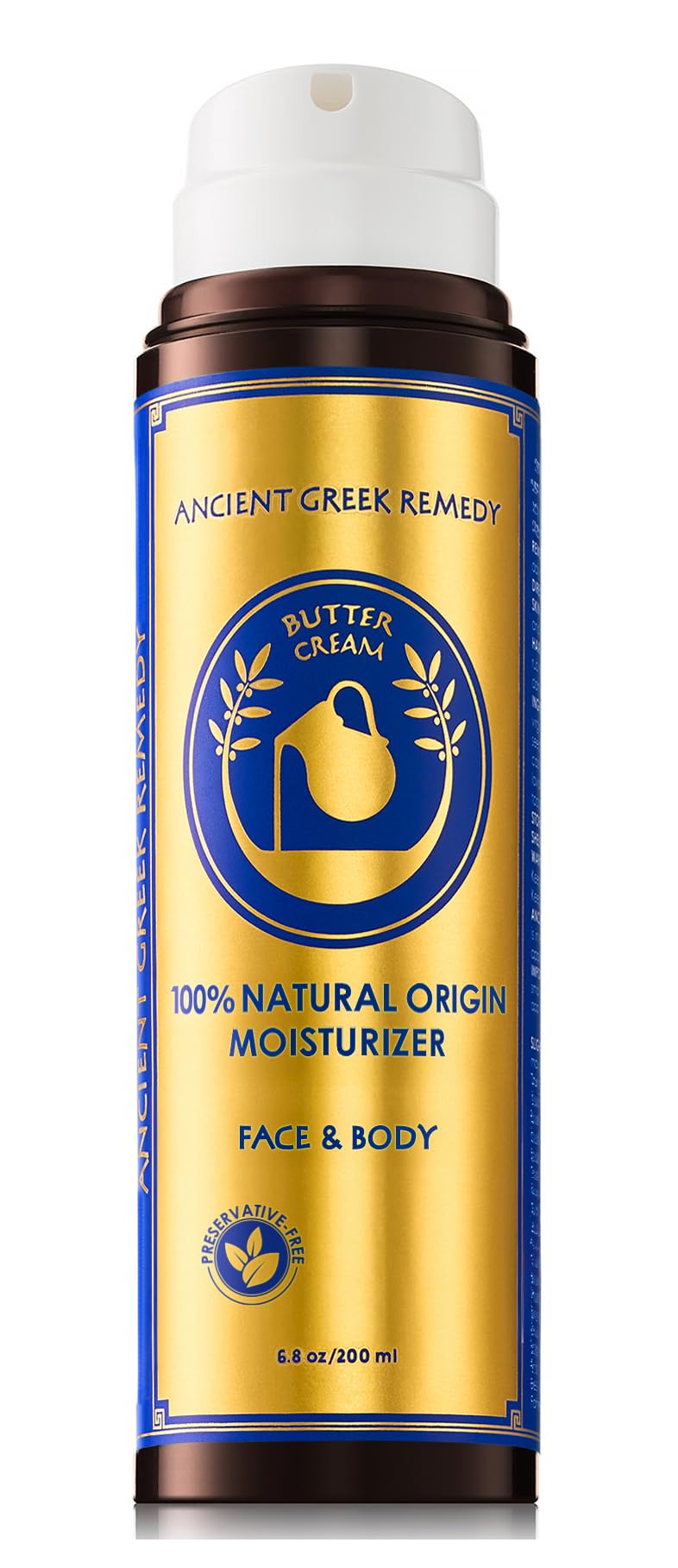 Ancient Greek Remedy Butter Cream 6.8 oz – Hydrating, Vegan Skin Moisturizer