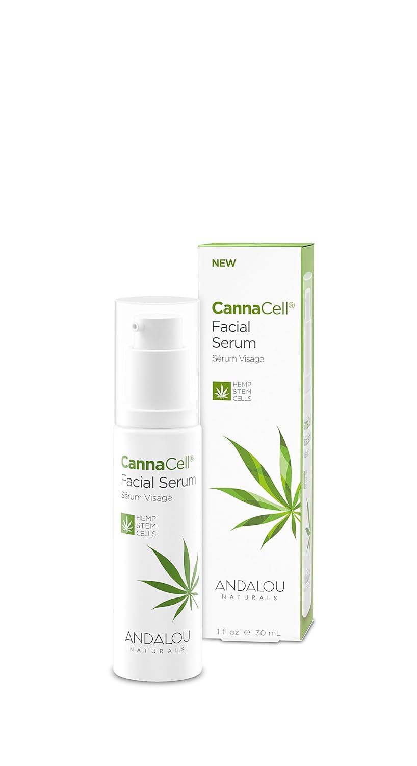Andalou Naturals CannaCell Facial Serum — Hydration & Radiance, 1 oz