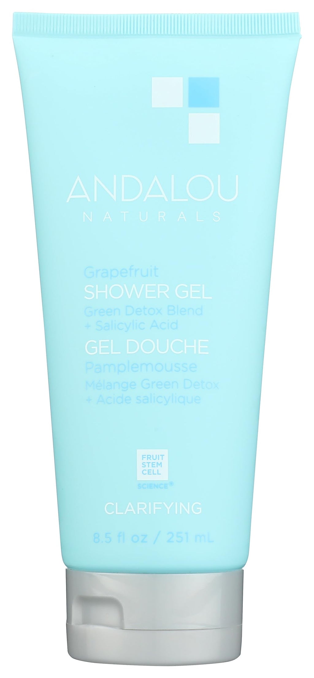 Andalou Naturals Clarifying Grapefruit Shower Gel — Back Acne & Oil Control