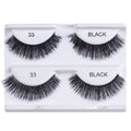 Andrea Two of a Kind False Lashes 33 Black – Dramatic Full-Volume 4-Pack