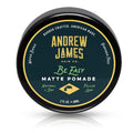ANDREW JAMES Be Easy Cream Pomade | Firm Hold & Natural Matte Finish | 2.75 oz