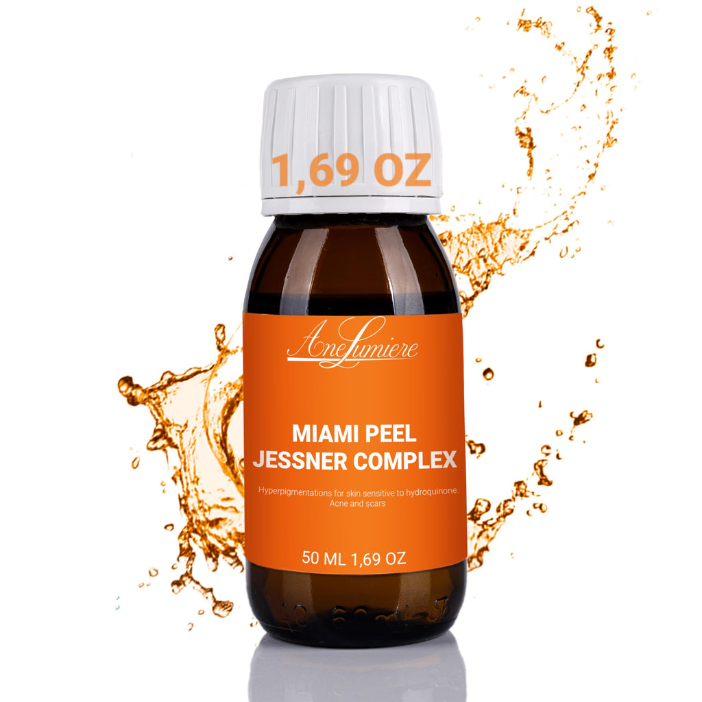 Ane Lumiere Miami Jessner Complex Peel – Exfoliating Facial Peel for Even Tone & Radiance (1.7 oz)