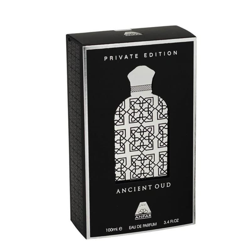 Anfar Ancient Oud Private Edition for Men – 3.4 oz EDP Spray | Woody Floral Spicy