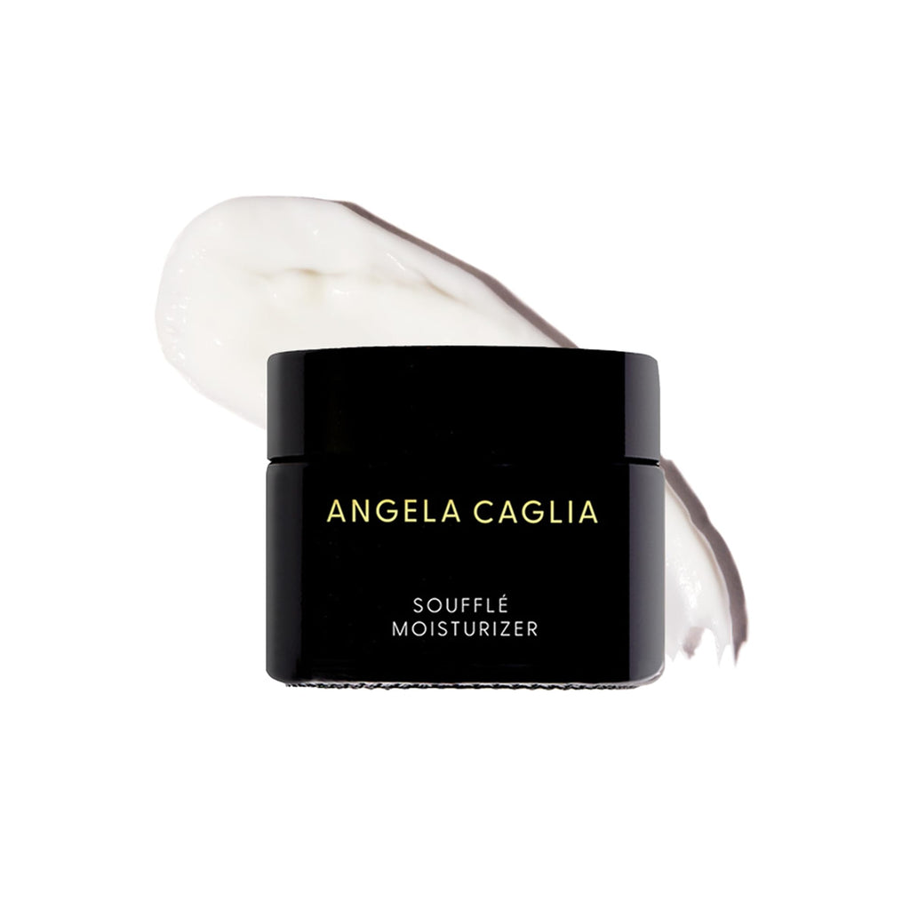 Soufflé Moisturizer by Angela Caglia – Lightweight, Antioxidant-Rich Hydration with Goat Milk & Aloe | Fragrance-Free 1.7 oz