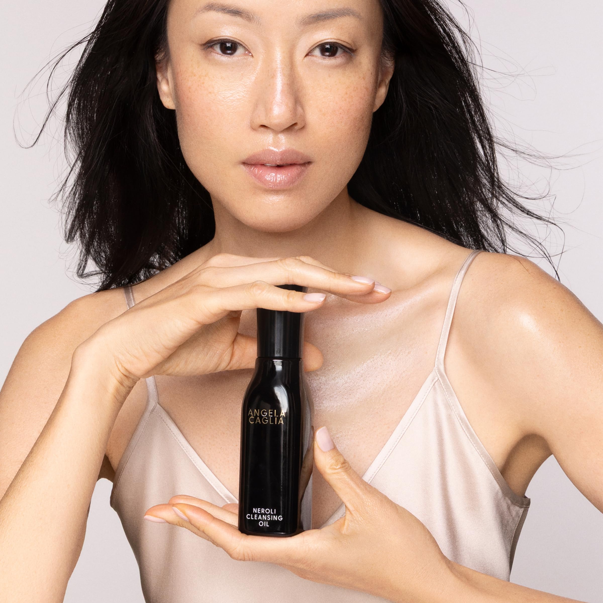 Angela Caglia Neroli Cleansing Oil – Lipid-Lock Hydration Makeup Remover & Face Cleanser