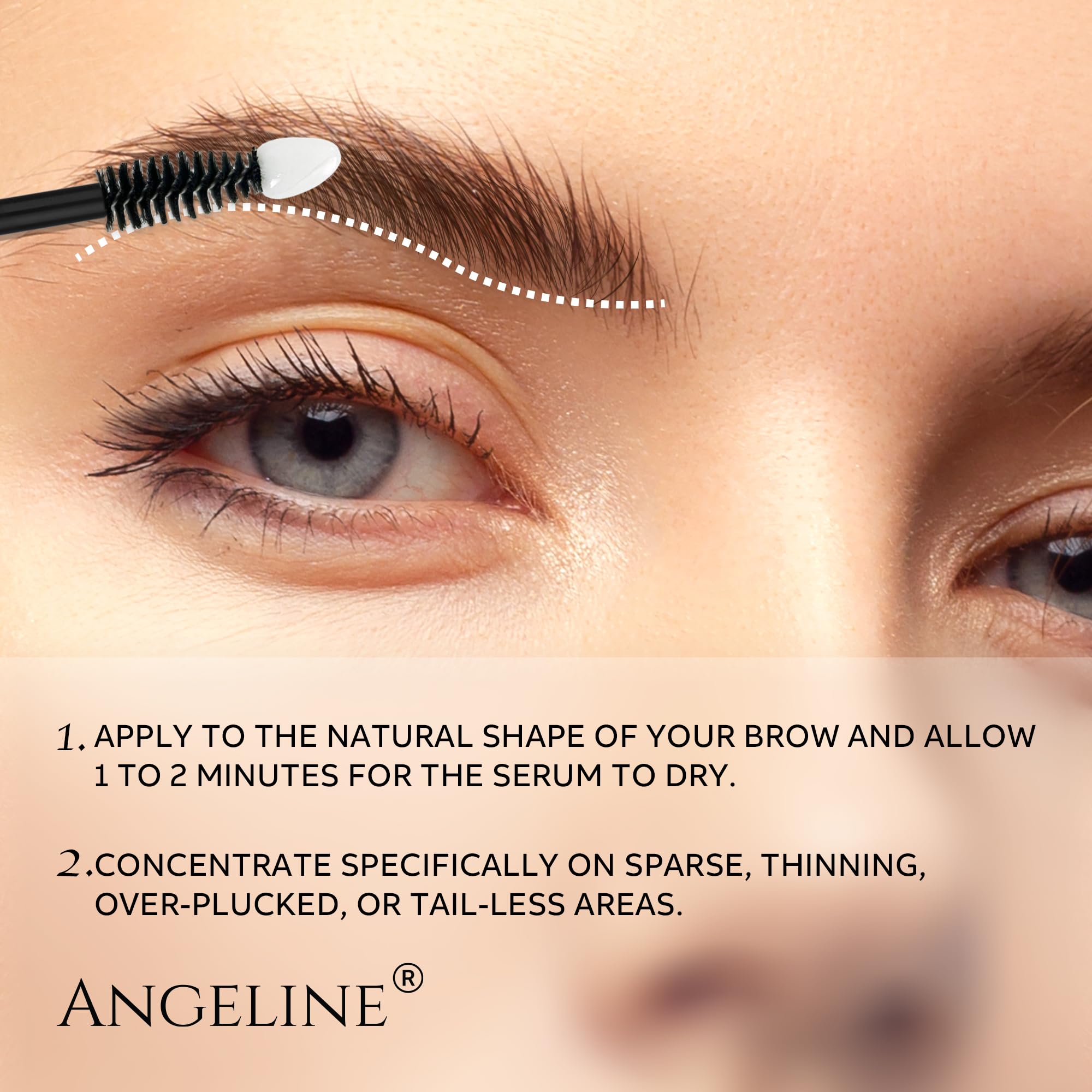 Angeline Premium Eyebrow Growth Serum for Women – 5ml