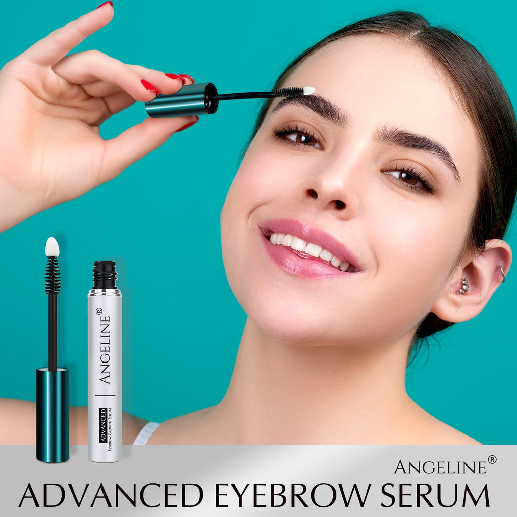 Angeline Premium Eyebrow Growth Serum for Thicker Brows – Advanced Brow Serum 5ml