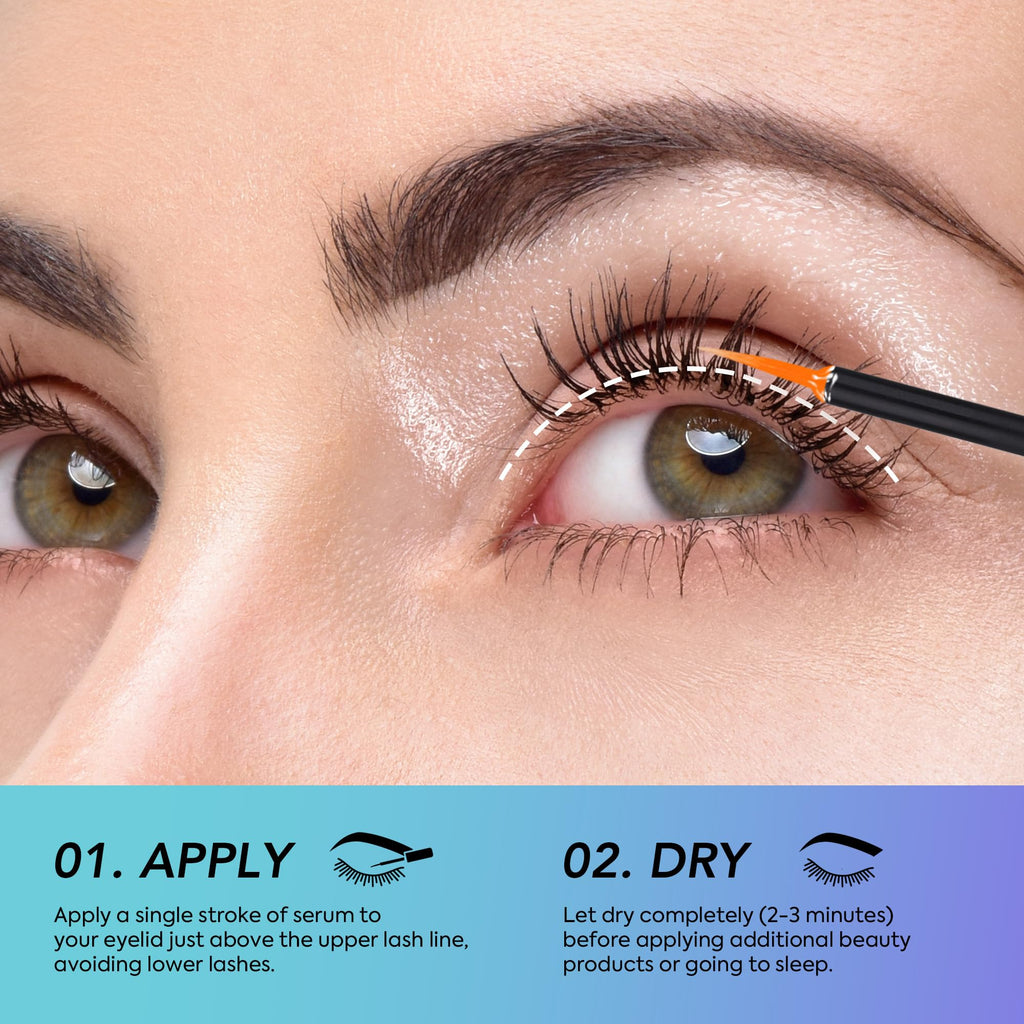 Angeline Premium Lash Serum – Advanced Growth Formula for Longer, Fuller Lashes & Brows | 5ml