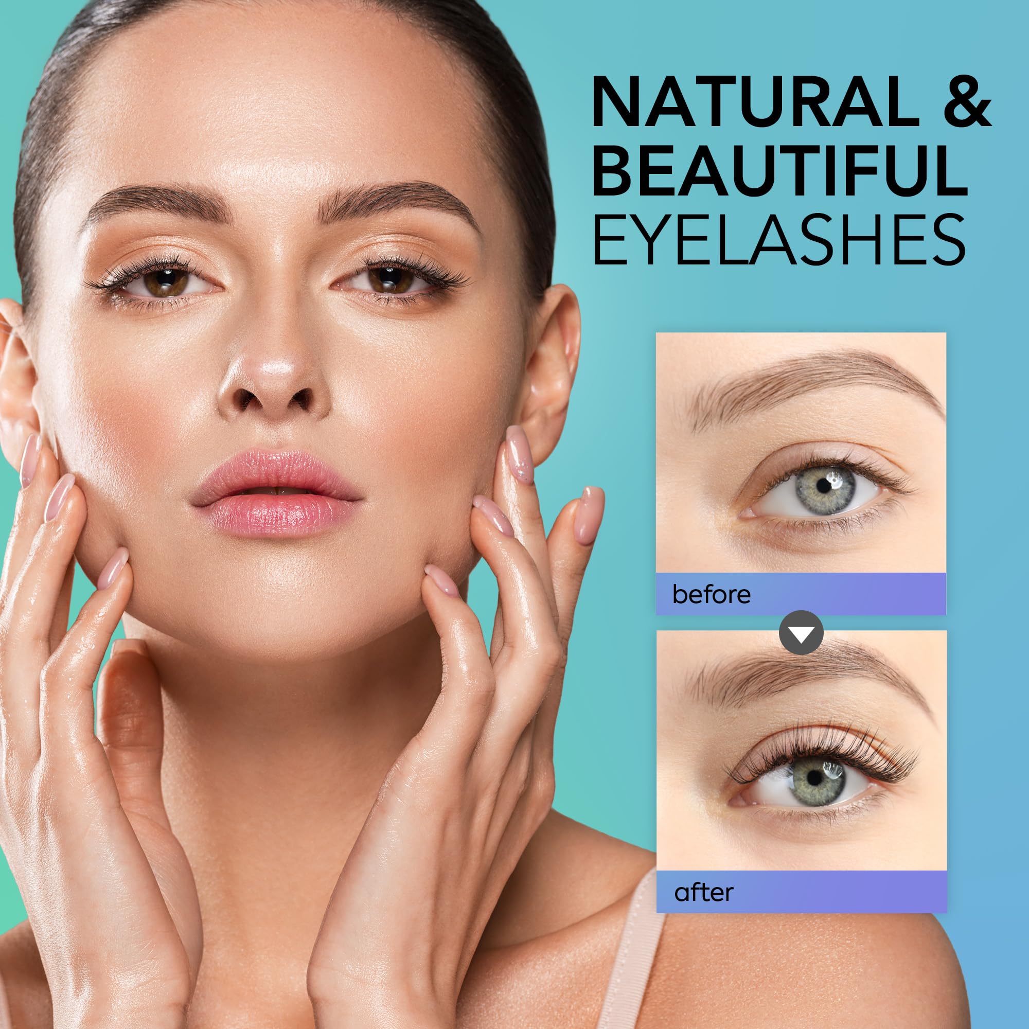 Angeline Premium Lash Serum – Advanced Growth Formula for Longer, Fuller Lashes & Brows | 5ml